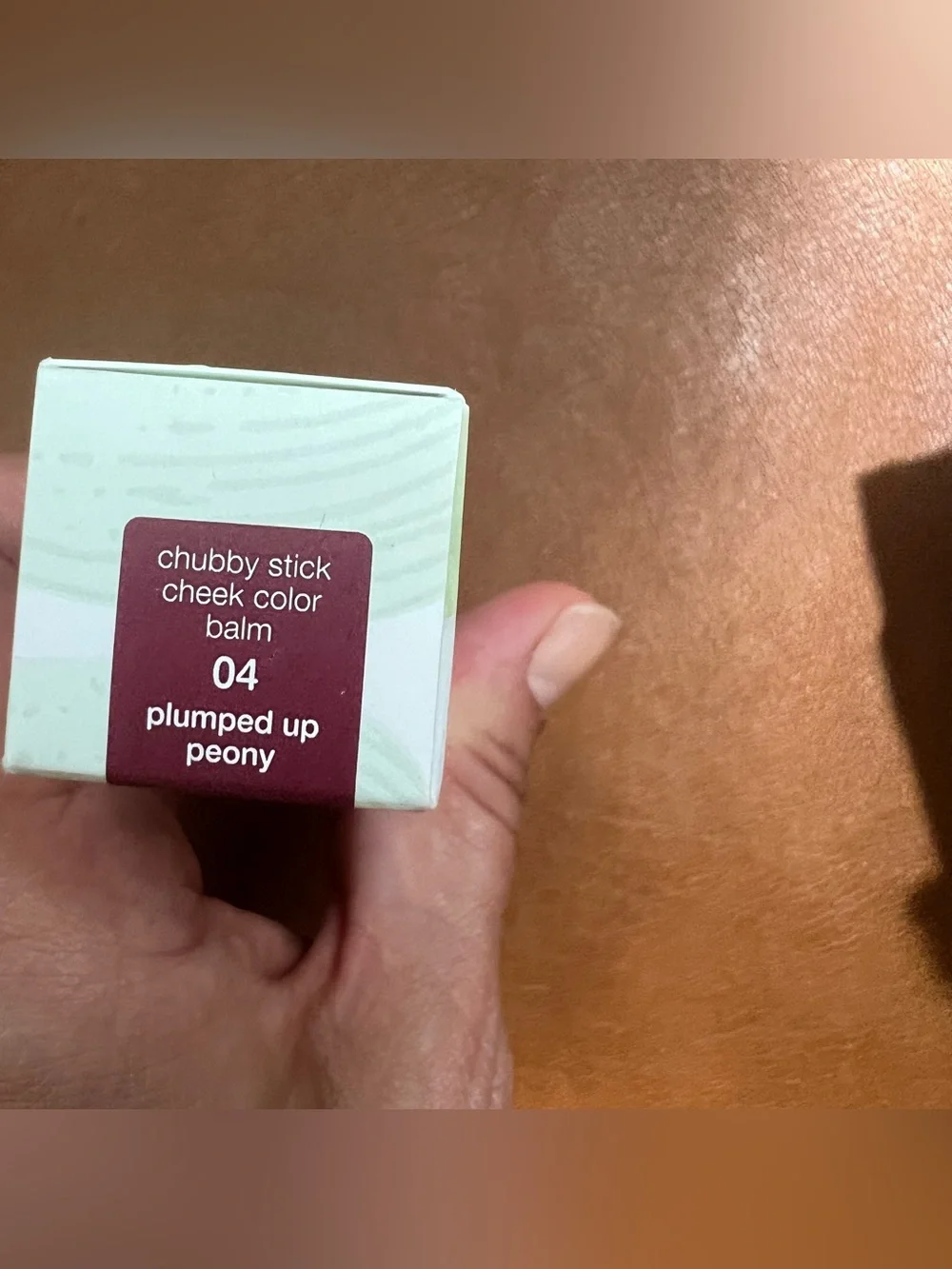Clinique Chubby Stick Cheek Color Balm Blush in the shade 04 Plumped Up Peony